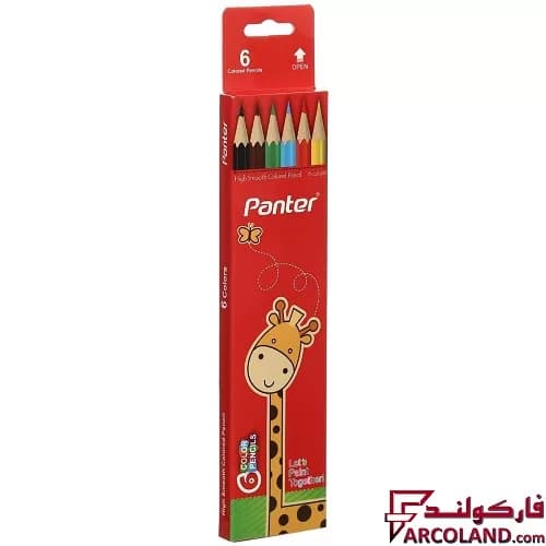 مداد رنگی 36 رنگ پنتر جعبه مقوایی کد PCP103 — تصویر ۸