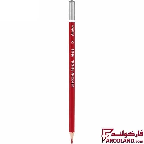 مداد قرمز پنتر مدل BP112 سری Checking بسته 12 عددی — تصویر ۲