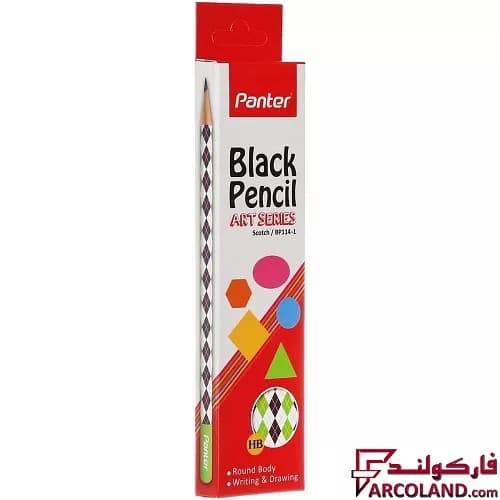 مداد پنتر مدل BP114 طرح Scotch سری Art بسته 12 عددی — تصویر ۳