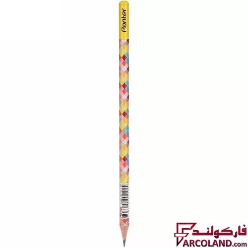 مداد پنتر مدل BP114 طرح Square سری Art بسته 12 عددی — تصویر ۴