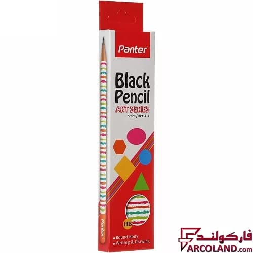 مداد پنتر مدل BP114 طرح Strips سری Art بسته 12 عددی — تصویر ۳