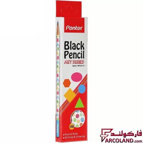 مداد پنتر مدل BP114 طرح Spot سری Art بسته 12 عددی — تصویر ۳