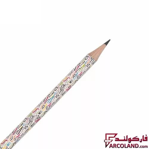 مداد پنتر مدل BP114 طرح Alphabet سری Art بسته 12 عددی — تصویر ۲