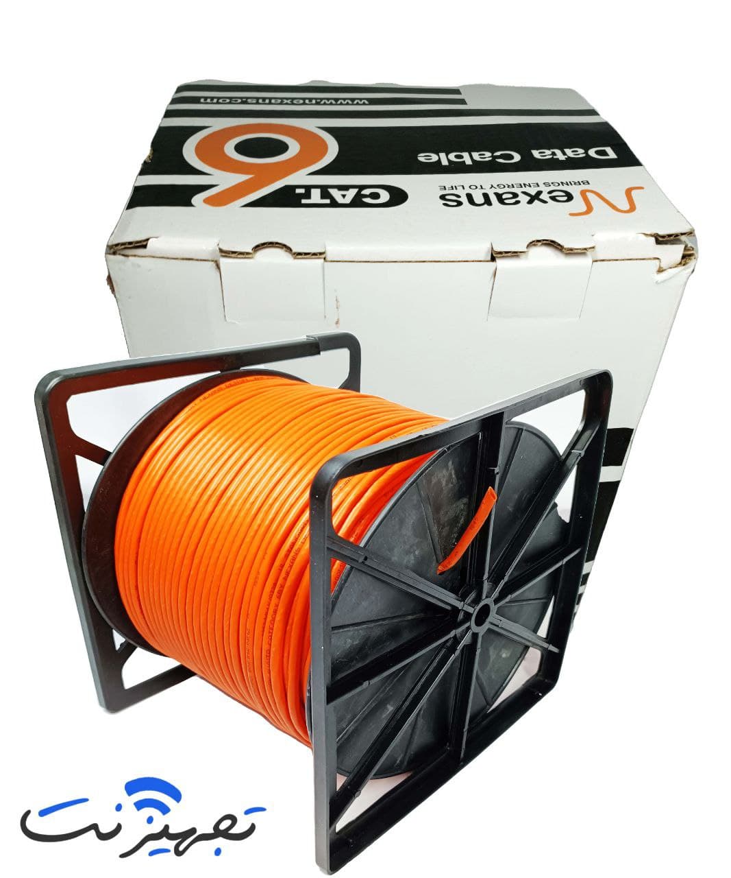 کابل شبکه نگزنس CAT6 UTP تست چنل