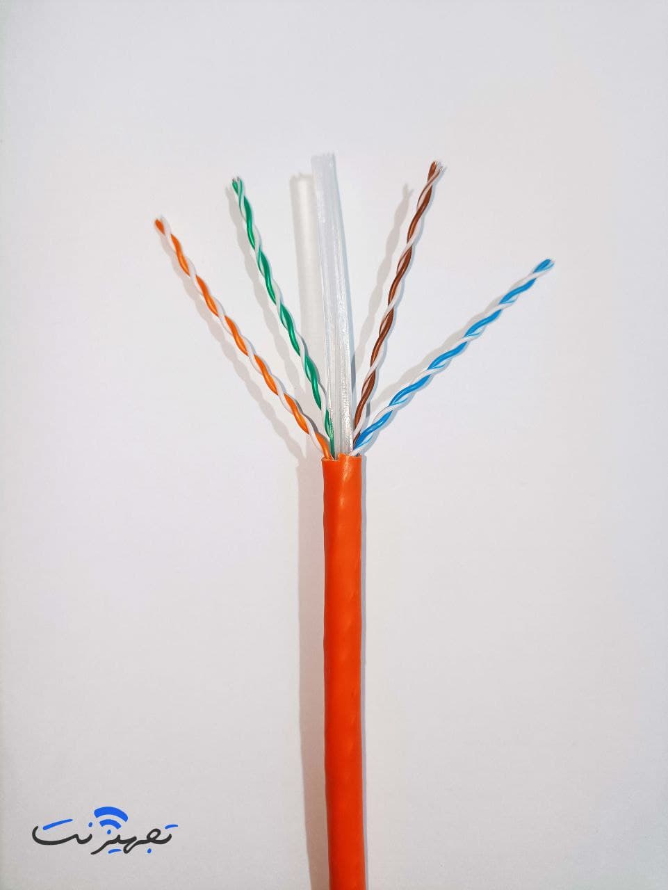 کابل شبکه نگزنس CAT6 UTP تست چنل — تصویر ۲