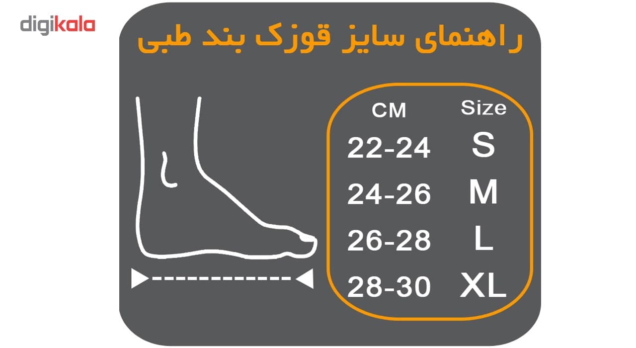 قوزکبند طبی آتلدار چیپسو مدل AN125 — تصویر ۲