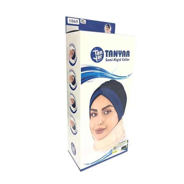 گردن بند طبی نیمه سخت تن یار کد 1065 — تصویر ۳