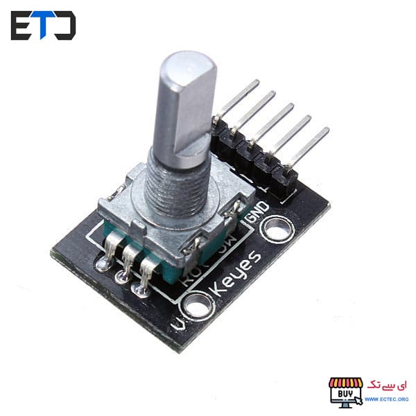 ماژول روتاری انکودر Rotary Encoder مدل KY-040 — تصویر ۴