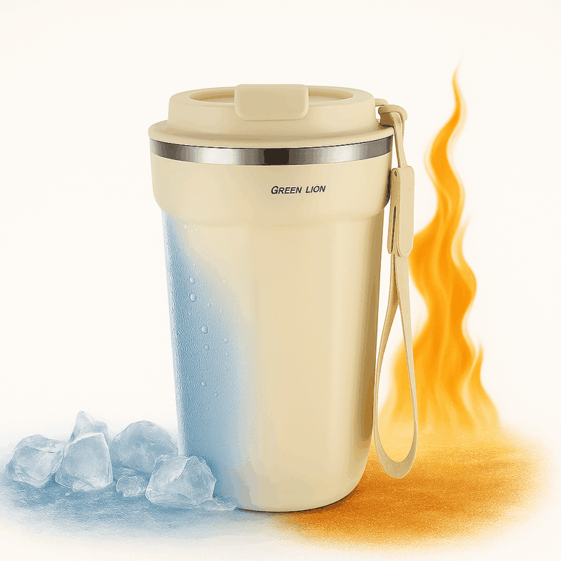 ماگ مسافرتی گرین لاین مدل GNVCMC380ML ظرفیت ۳۸۰ میلیلیتر عایق — تصویر ۲