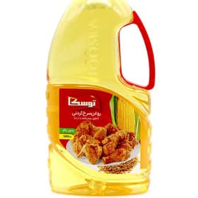 روغن سرخ شفاف 1.8ليتري حاوي کنجد (بدون پالم) توسکا
