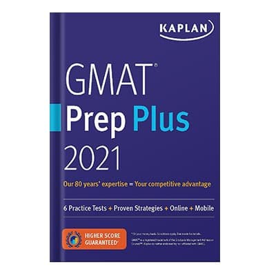دانلود کتاب GMAT Prep Plus 2021: 6 Practice Tests + Proven Strategies + Online + Mobile by Kaplan Test