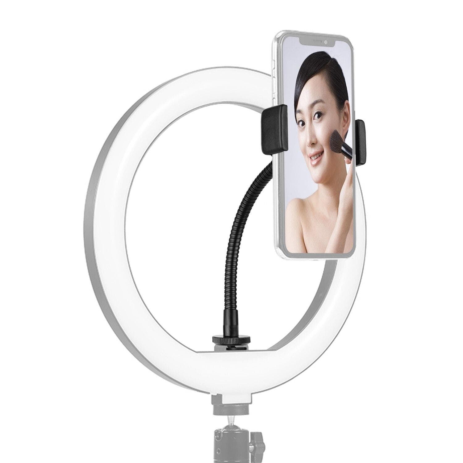 هلدر موبایل یدکی پایه کشویی مخصوص رینگ لایت کد H2523 — تصویر ۲