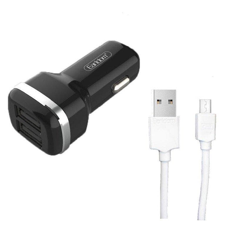 شارژر فندکی ارلدام مدل ES-138 به همراه کابل میکرو USB — تصویر ۲
