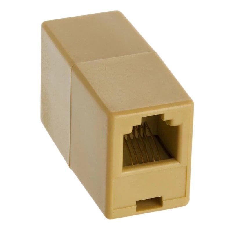 سوکت 1 به 1 تلفن کد 006 دو سر مادگی 4 پین مسی