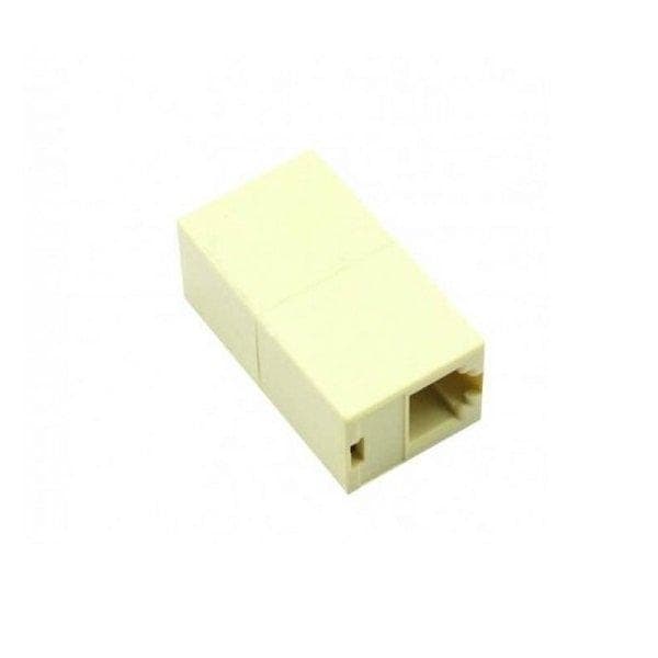 سوکت 1 به 1 تلفن کد 006 دو سر مادگی 4 پین مسی — تصویر ۳
