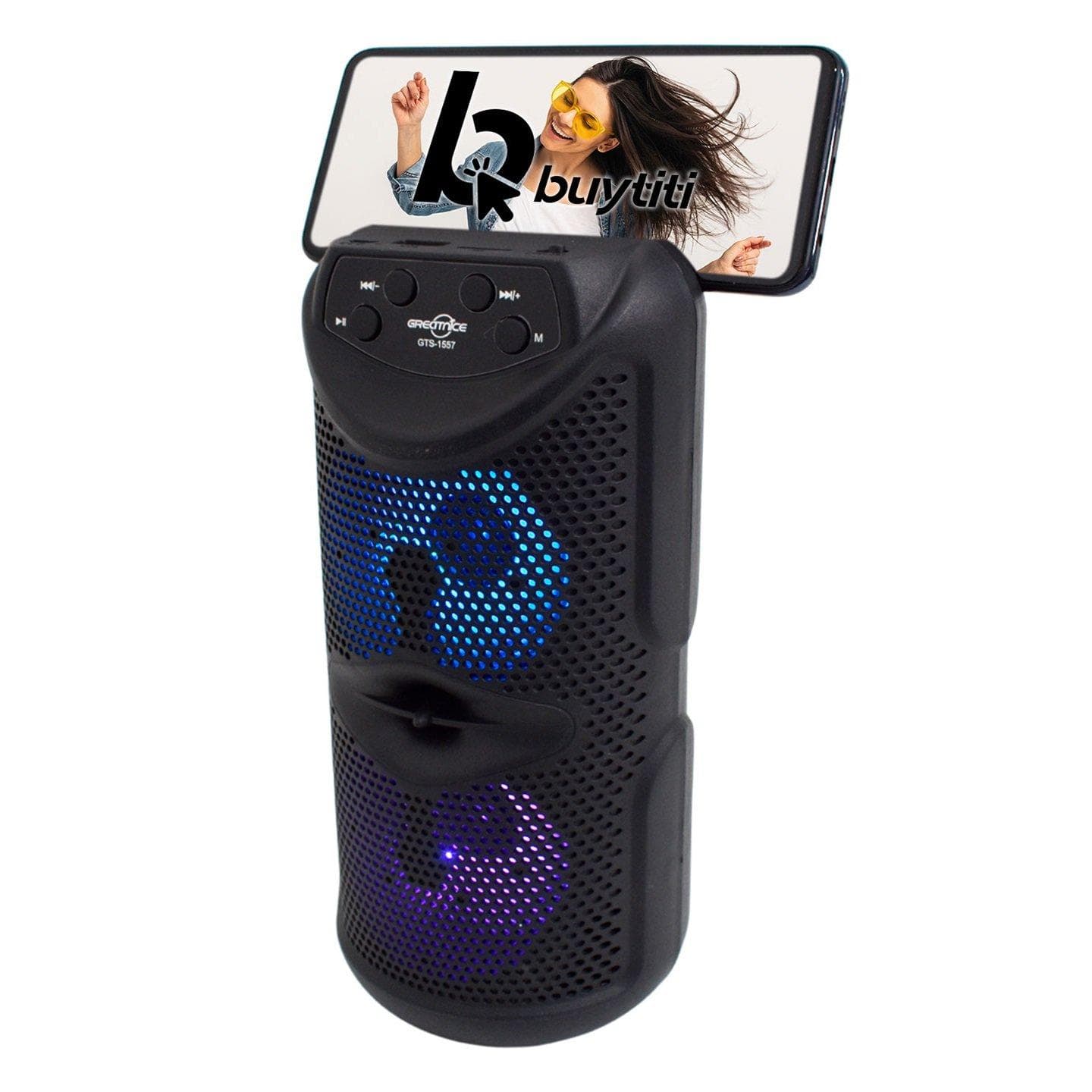 اسپیکر بلوتوثی قابل حمل GTS-1557 — تصویر ۳
