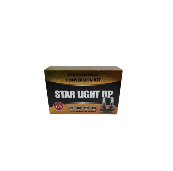 لامپ هدلایت خودرو استارلایت آپ مدل H4 64W 12V بسته دو عددی — تصویر ۴