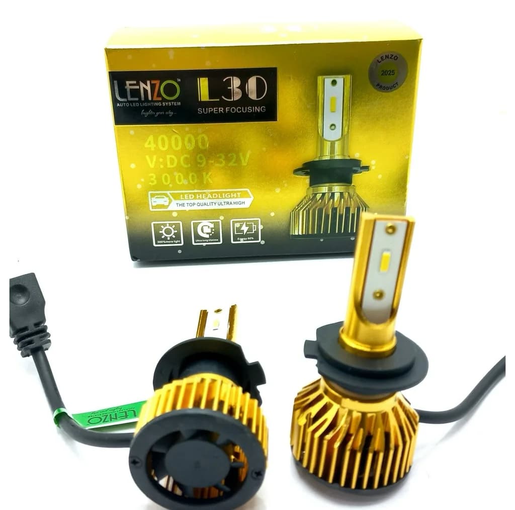 هدلایت لنزو مدل L30 پایه H1 بسته 2 عددی — تصویر ۴
