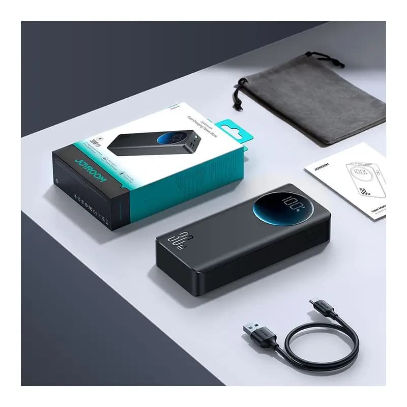 پاور بانک جویروم مدل JR-PBF03 ظرفیت 30000 میلیآمپرساعت — تصویر ۲