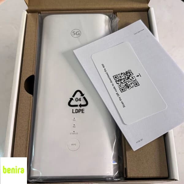 مودم 5G روتر بیسیم هوآوی مدل H158-381 5G CPE PRO5 با سرعت دانلود 5.4 گیگابیت، پشتیبانی از وایفای 6 AX7200، قابلیت اتصال همزمان 128 کاربر، تجمیع فرکانس 5G و 4G، پورت 2.5 گیگابیتی و 1 گیگابیتی و نرمافزا — تصویر ۸