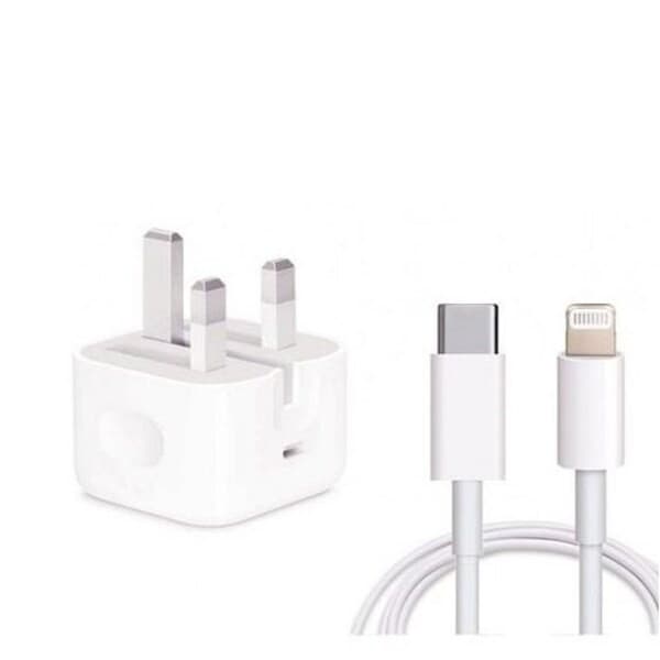 شارژر دیواری 20 وات مدل IPHONE 14 pro max به همراه کابل pd