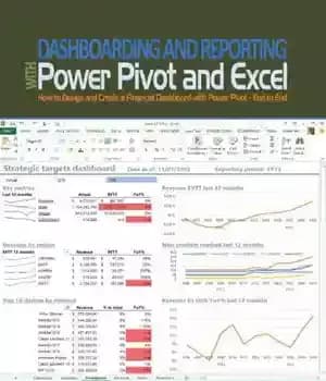دانلود کتاب Dashboarding and Reporting with Power Pivot and Excel: How to Design and Create a Financial Dashboard with PowerPivot…