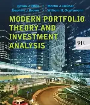 دانلود کتاب Modern Portfolio Theory and Investment Analysis – تئوری مدرن پورتفولیو و تحلیل سرمایه گذاری