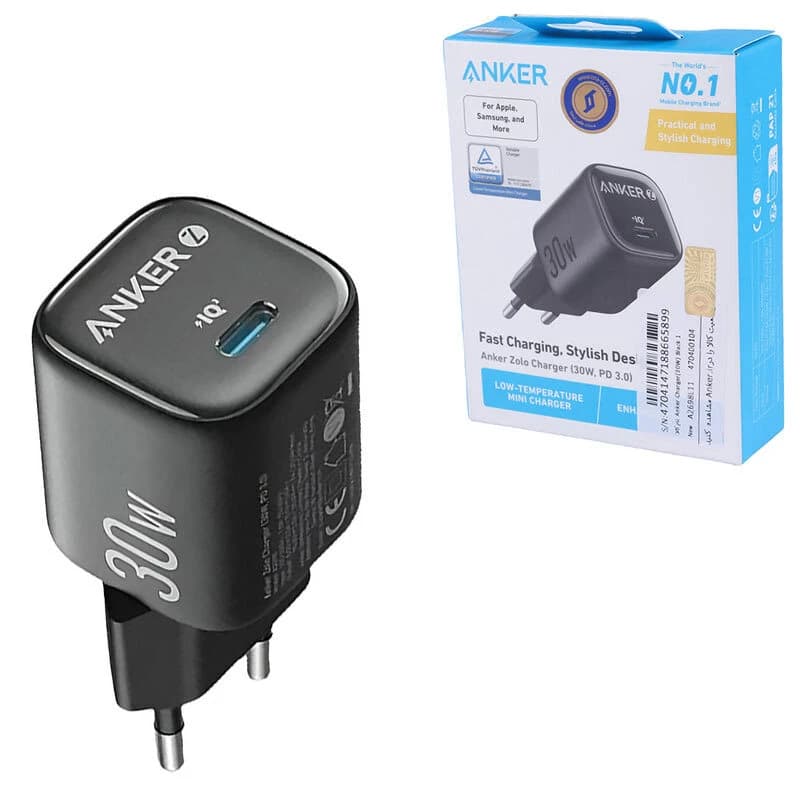 شارژر 30 وات انکر مدل Zolo A2698L11 PD3.0 — تصویر ۲