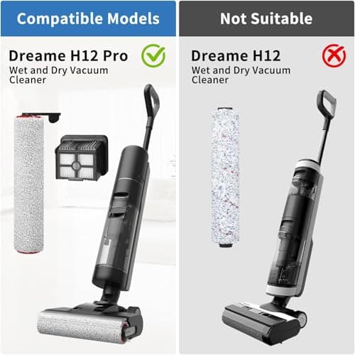 براش رول و فیلتر جارو مناسب دریم Dreame H12 Pro ( ارسال 10 الی 15 روز کاری) — تصویر ۶