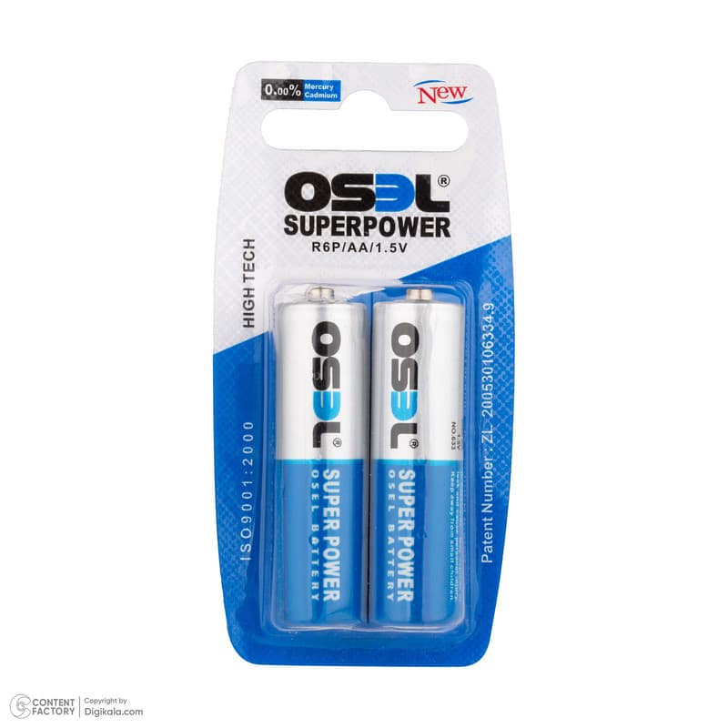 باتری قلمی اوسل مدل Super Power R6P بسته 10 عددی — تصویر ۵