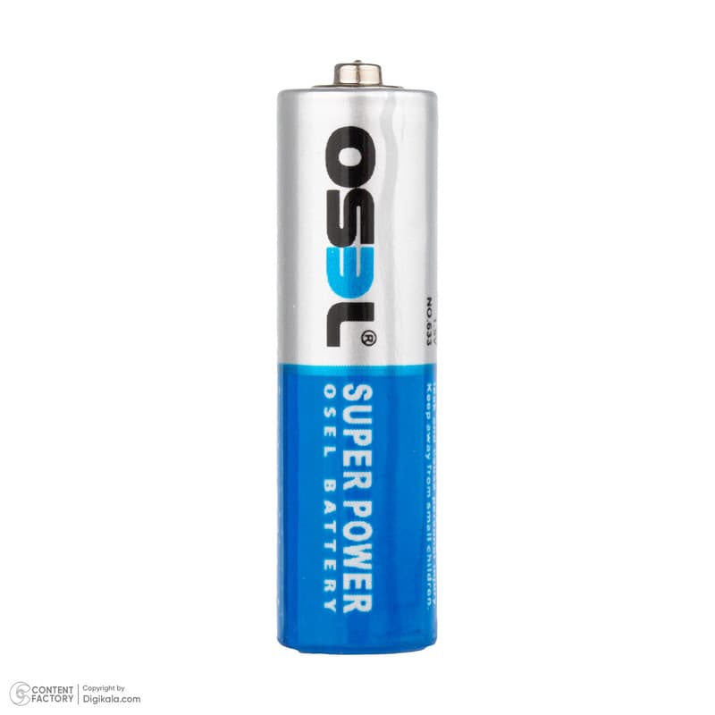 باتری قلمی اوسل مدل Super Power R6P بسته 10 عددی — تصویر ۳