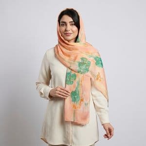 شال زنانه مدل حریر کد Mo_107