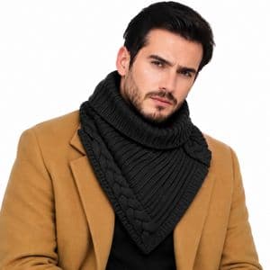 شال گردن بافتنی مدل st600
