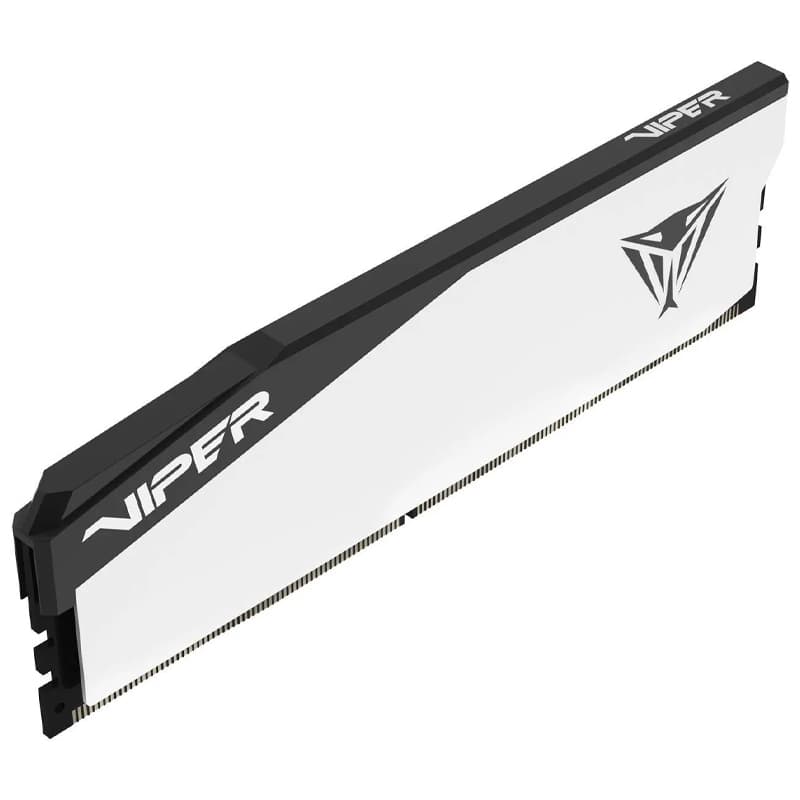 رم دسکتاپ DDR5 تک کاناله ۶۰۰۰ مگاهرتر PATRIOT VIPER ELITE5 WHITE ظرفیت 16 گیگابایت CL30 — تصویر ۲