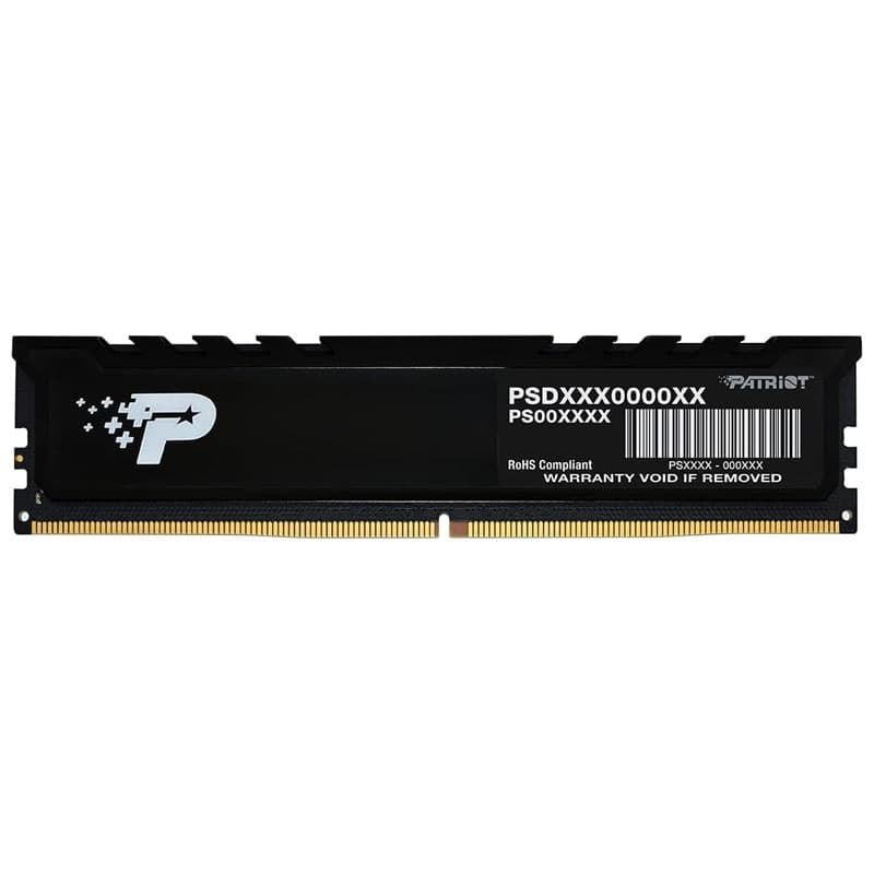 رم دسکتاپ DDR5 تک کاناله 5200 مگاهرتز PATRIOT PREMIUM ظرفیت 8 گیگابایت