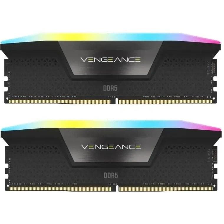 رم دسکتاپ DDR5 دو کاناله 5600 مگاهرتز کورسیر مدل VENGEANCE AMD EXPO RGB ظرفیت 32 گیگابایت CL40 — تصویر ۶