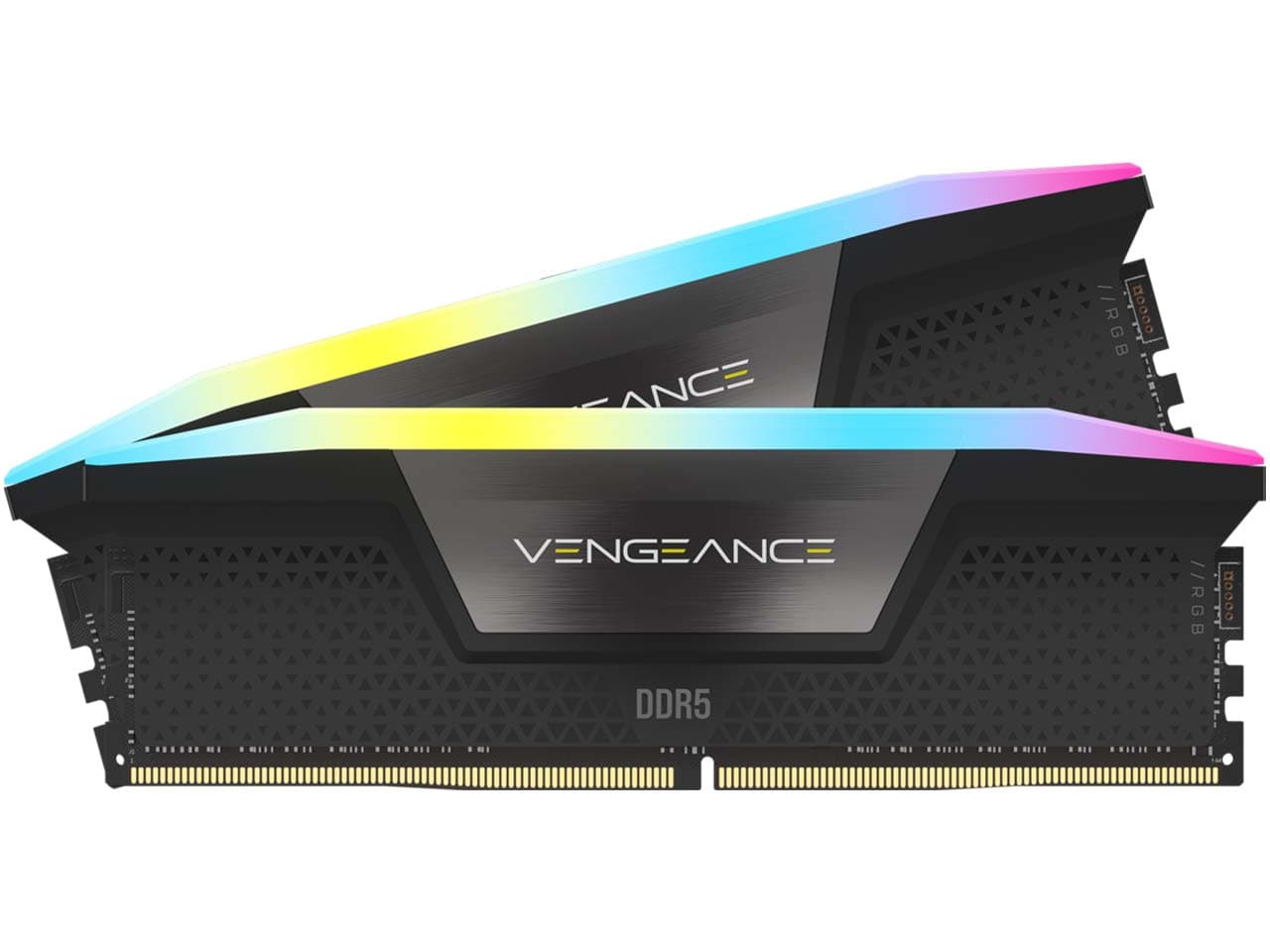 رم دسکتاپ DDR5 دو کاناله 6000 مگاهرتز کورسیر مدل VENGEANCE RGB ظرفیت 128 گیگابایت CL40 — تصویر ۳