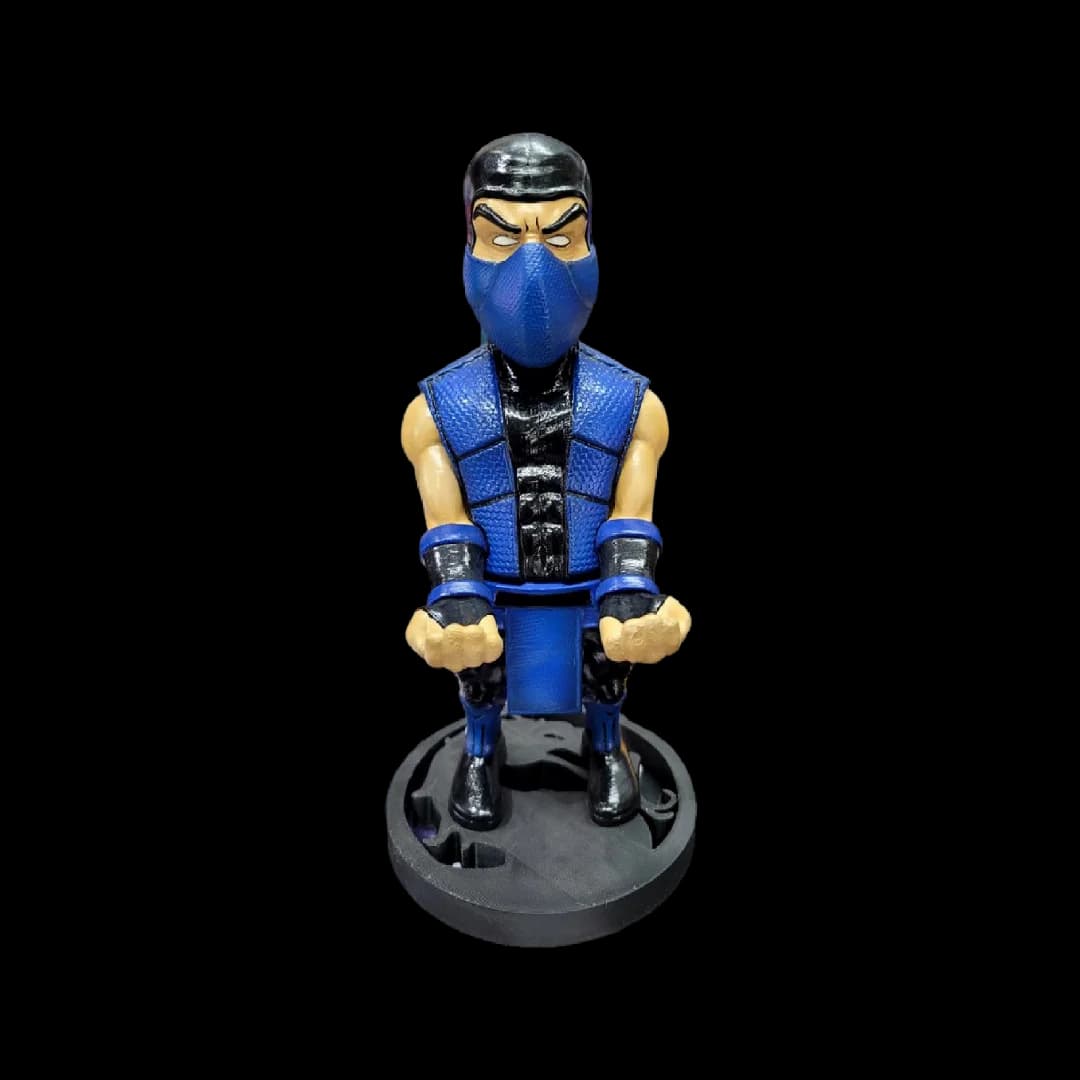 فیگور نگهدارنده دسته بازی و موبایل Cable Guys مدل Sub-Zero (ساب-زیرو) | Mortal Kombat