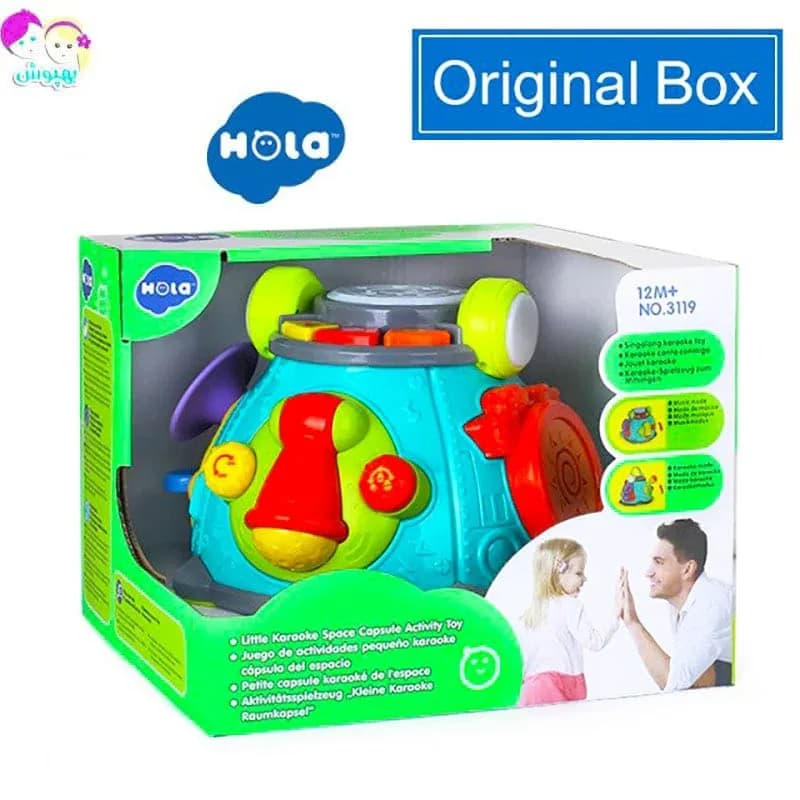 اسباب بازی کپسول بازی موزیکال هولا تویز Hola Toys — تصویر ۵