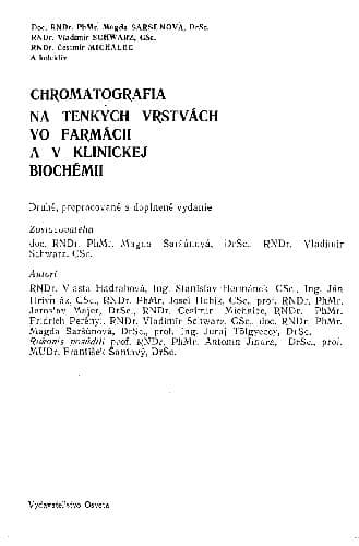 دانلود کتاب Тонкослойная хроматография в фармации и клинической биохимии