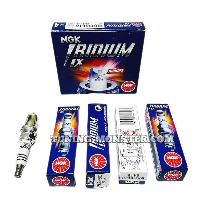شمع سوزنی پایه کوتاه ایریدیم NGK 6418-BKR6EIX اصل ژاپن