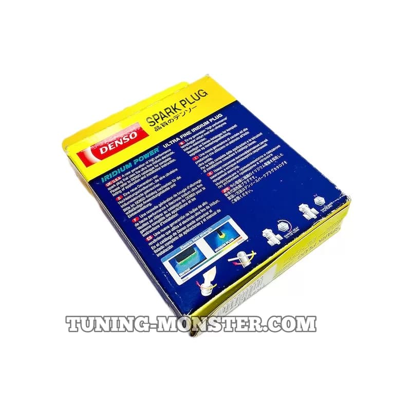 شمع سوزنی پایه کوتاه ایریدیم دنسو ik20-5304 اصل ژاپن — تصویر ۳
