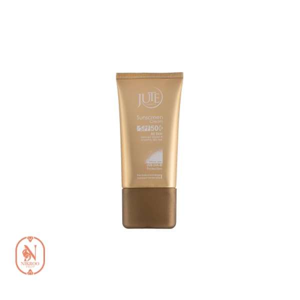 کرم ضد آفتاب بی رنگ ژوت با SPF50 مناسب انواع پوست حجم 40 میلی لیتر