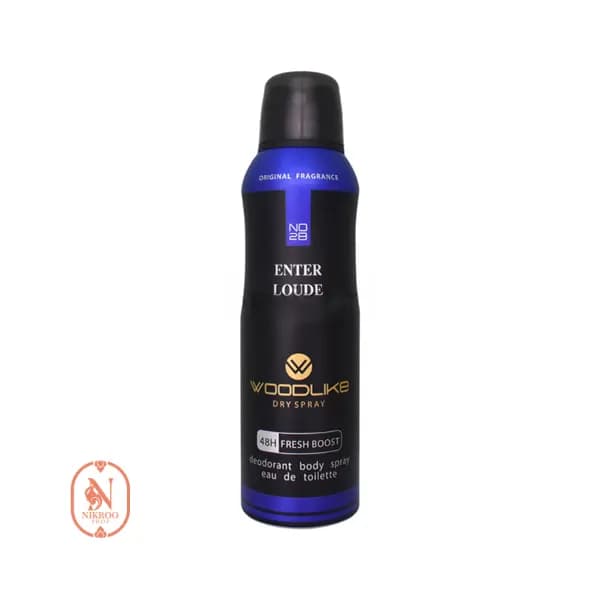 اسپری WOODLIKE ENTER LOUDE 200ML