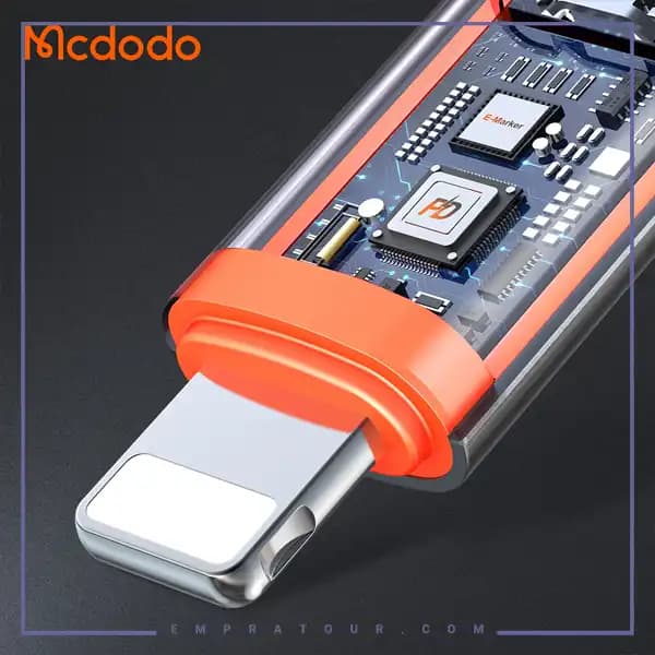 تبدیل تایپ سی به لایتنینگ مک دودو OT-0510 — تصویر ۷