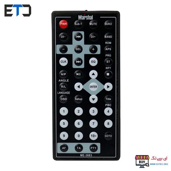 کنترل پخش ماشین مارشال – DVD