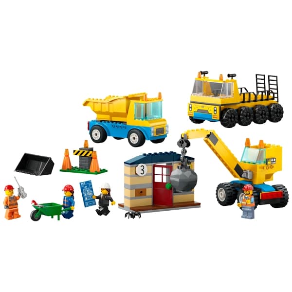 لگو City مدل Construction Trucks 60391 — تصویر ۲