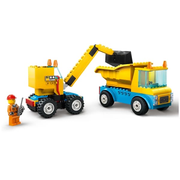 لگو City مدل Construction Trucks 60391 — تصویر ۴