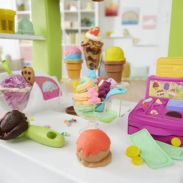 خمیر بازی Play-Doh مدل Ultimate Ice Cream Truck6 — تصویر ۶