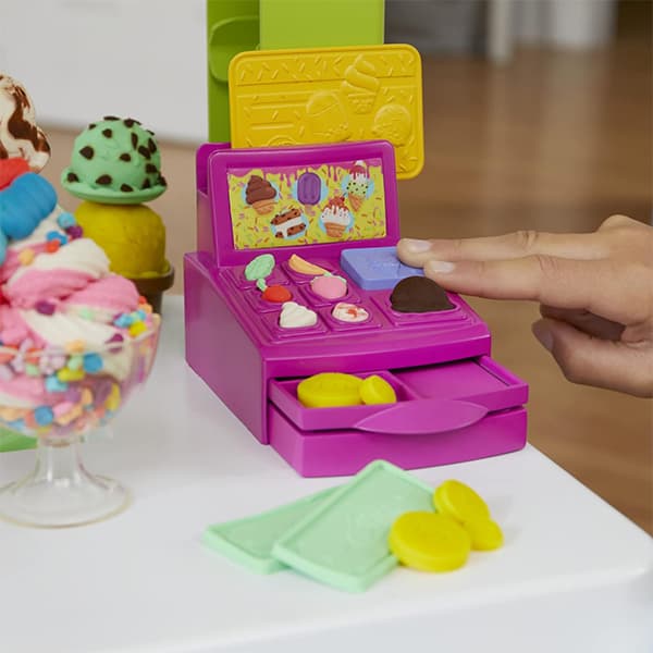 خمیر بازی Play-Doh مدل Ultimate Ice Cream Truck6 — تصویر ۵